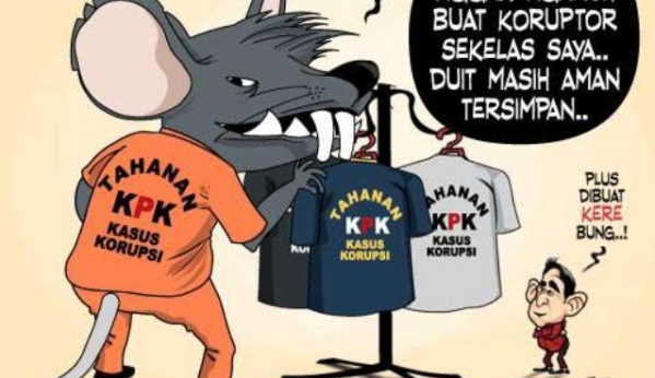Detail Karikatur Sindiran Politik Korupsi Nomer 16