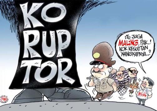 Detail Karikatur Sindiran Politik Korupsi Nomer 4
