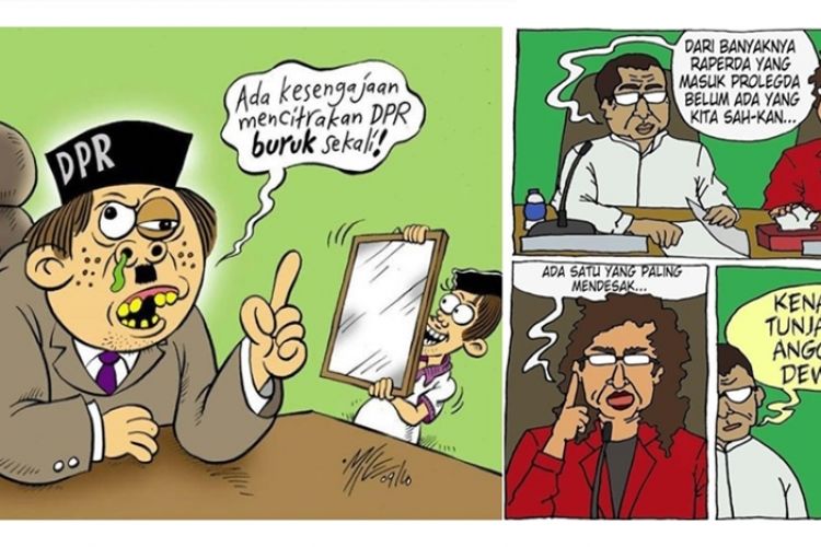 Detail Karikatur Sindiran Politik Korupsi Nomer 30