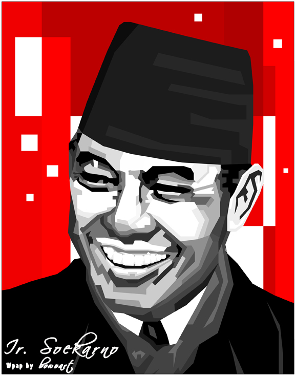 Detail Karikatur Soekarno Hitam Putih Nomer 18