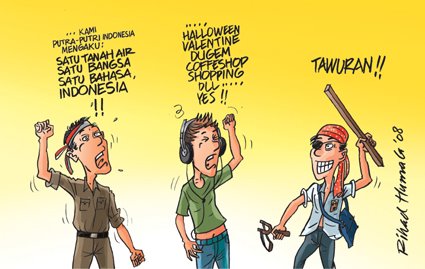 Detail Karikatur Sumpah Pemuda Nomer 31