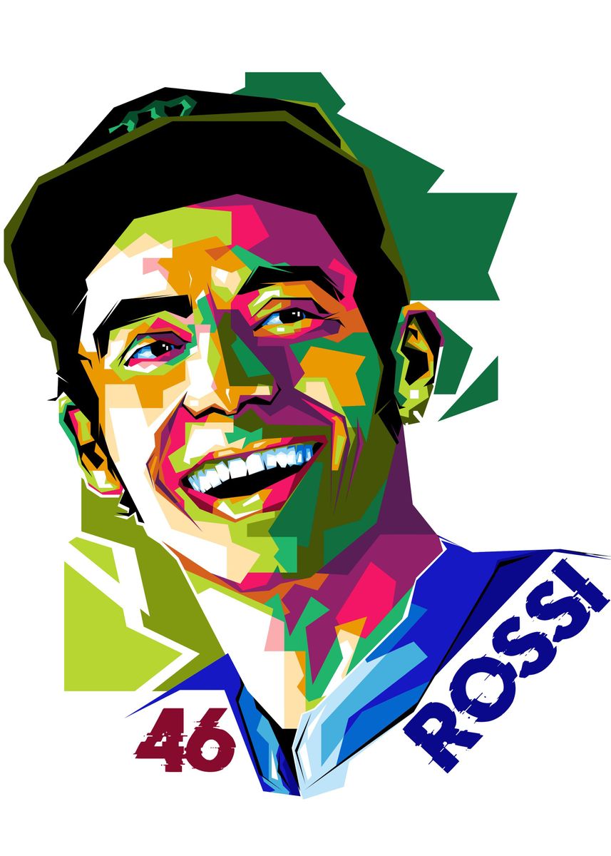 Detail Karikatur Valentino Rossi Nomer 45