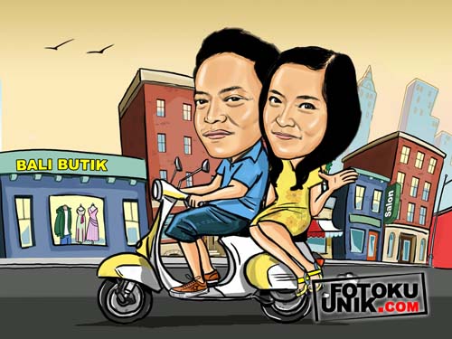 Detail Karikatur Vespa Lucu Nomer 18