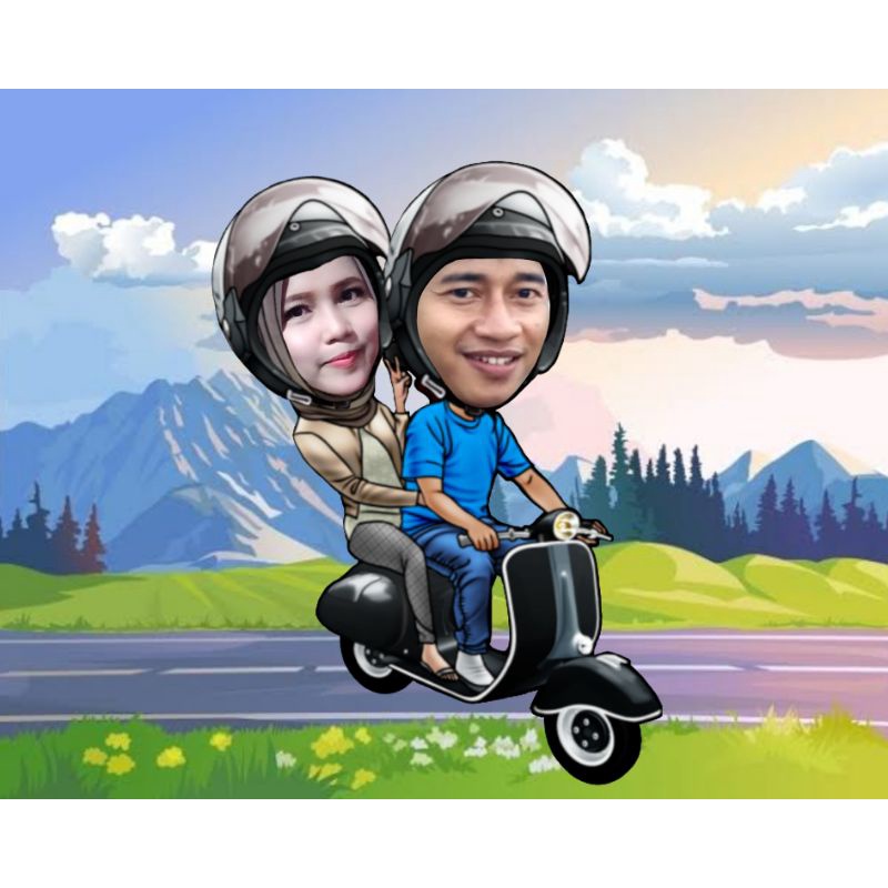 Detail Karikatur Vespa Lucu Nomer 48