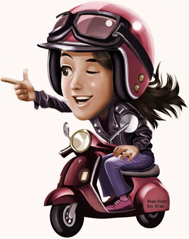 Detail Karikatur Vespa Lucu Nomer 8