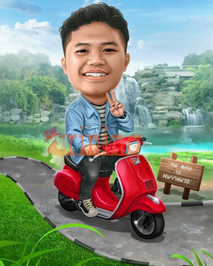 Detail Karikatur Vespa Lucu Nomer 10