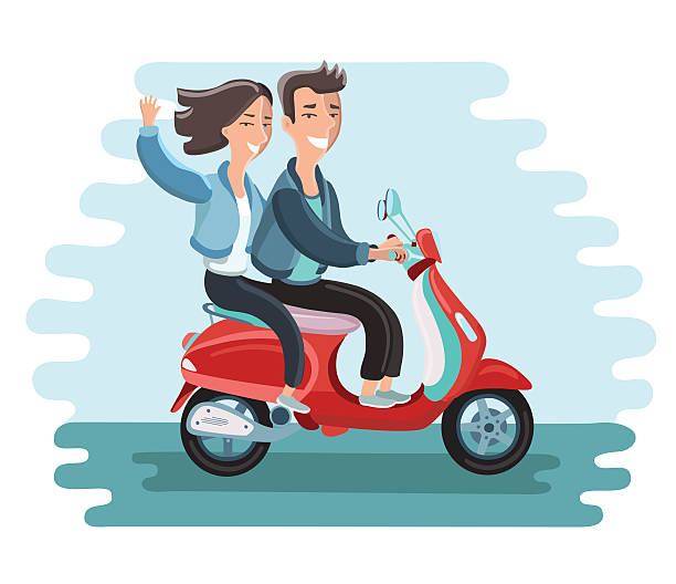 Detail Karikatur Vespa Romantis Nomer 22