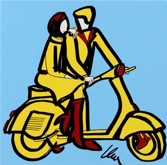 Detail Karikatur Vespa Romantis Nomer 30