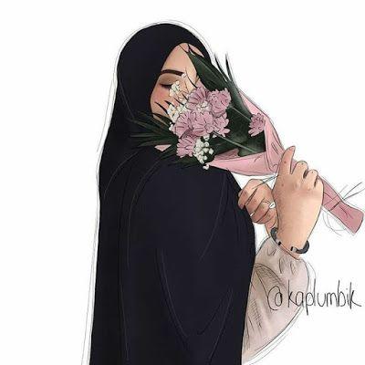 Detail Karikatur Wanita Berjilbab Nomer 37