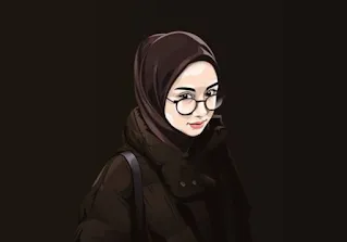 Detail Karikatur Wanita Berjilbab Nomer 41
