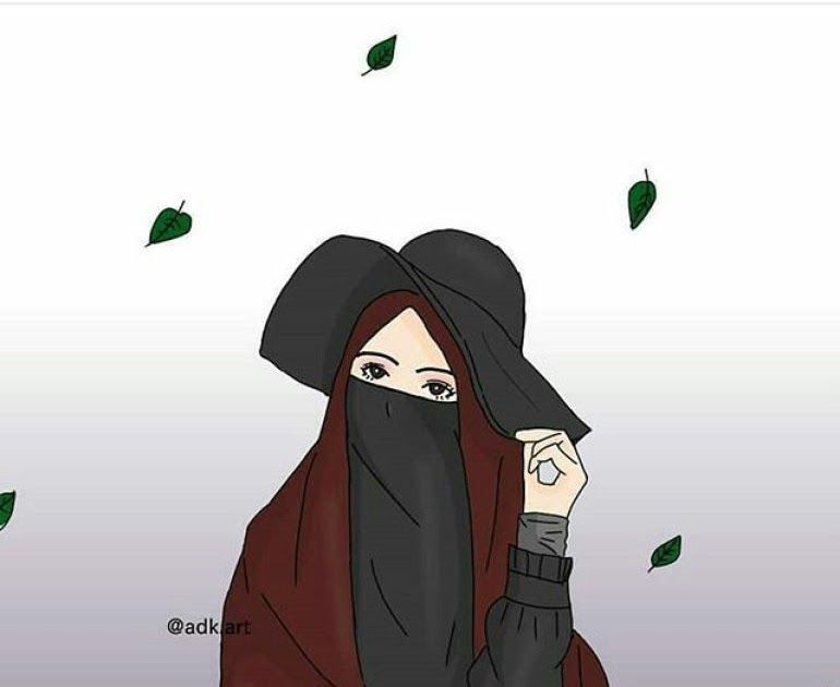 Detail Karikatur Wanita Muslimah Nomer 49