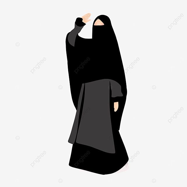 Download Karikatur Wanita Muslimah Hitam Putih Nomer 42