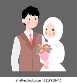 Detail Karikatur Wedding Muslim Nomer 53