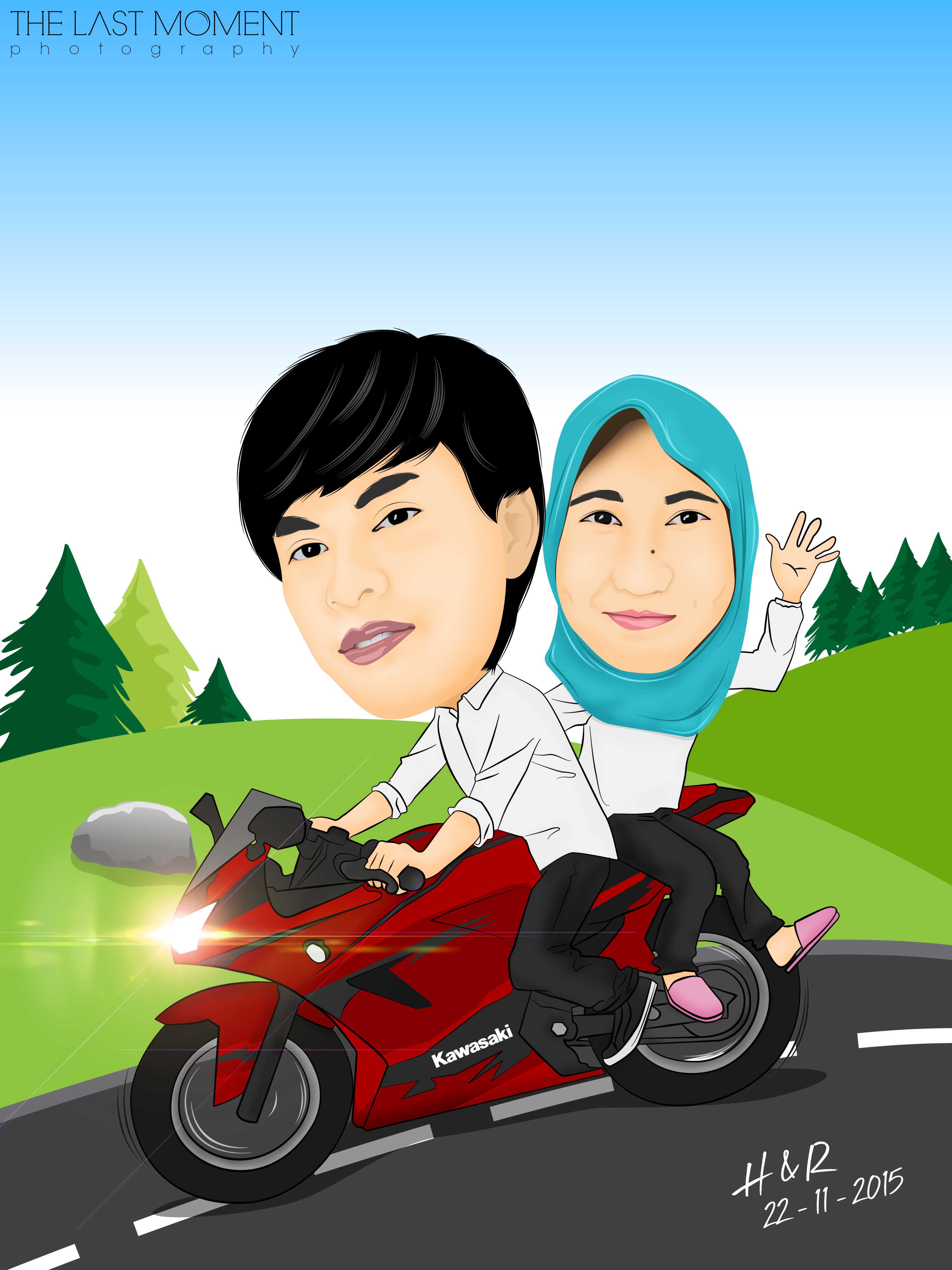 Detail Karikatur Wedding Vector Nomer 20