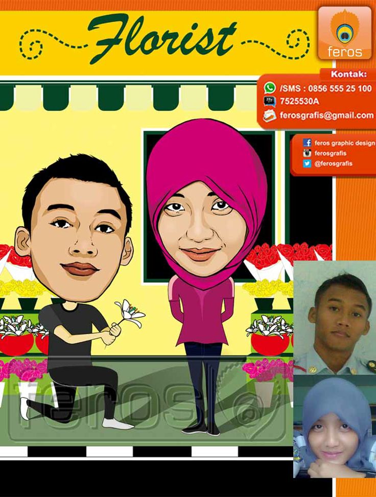 Detail Karikatur Wedding Vector Nomer 25