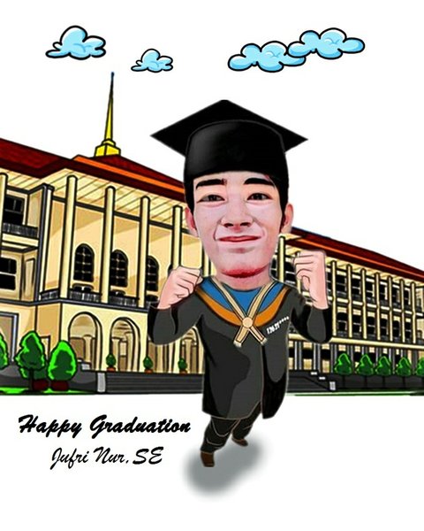 Detail Karikatur Wisuda Gambar Nomer 12