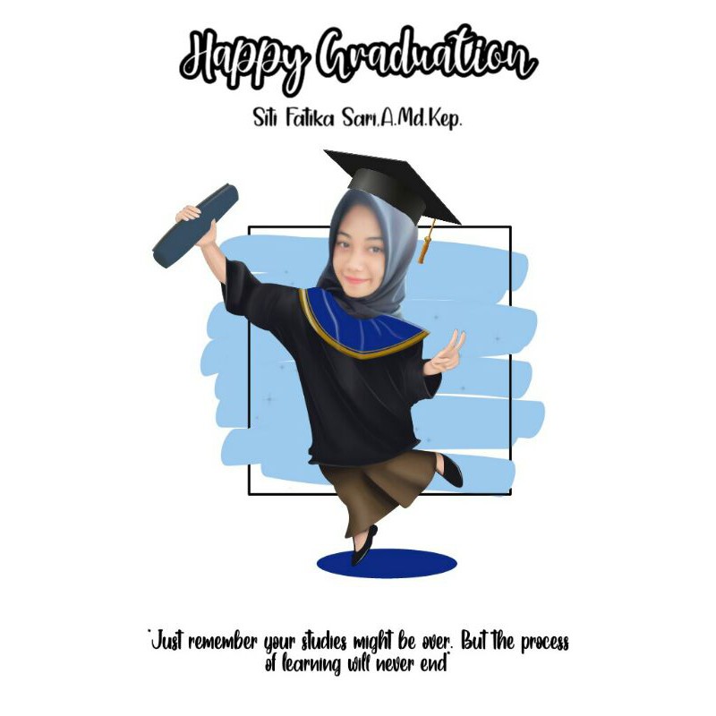 Detail Karikatur Wisuda Gambar Nomer 58