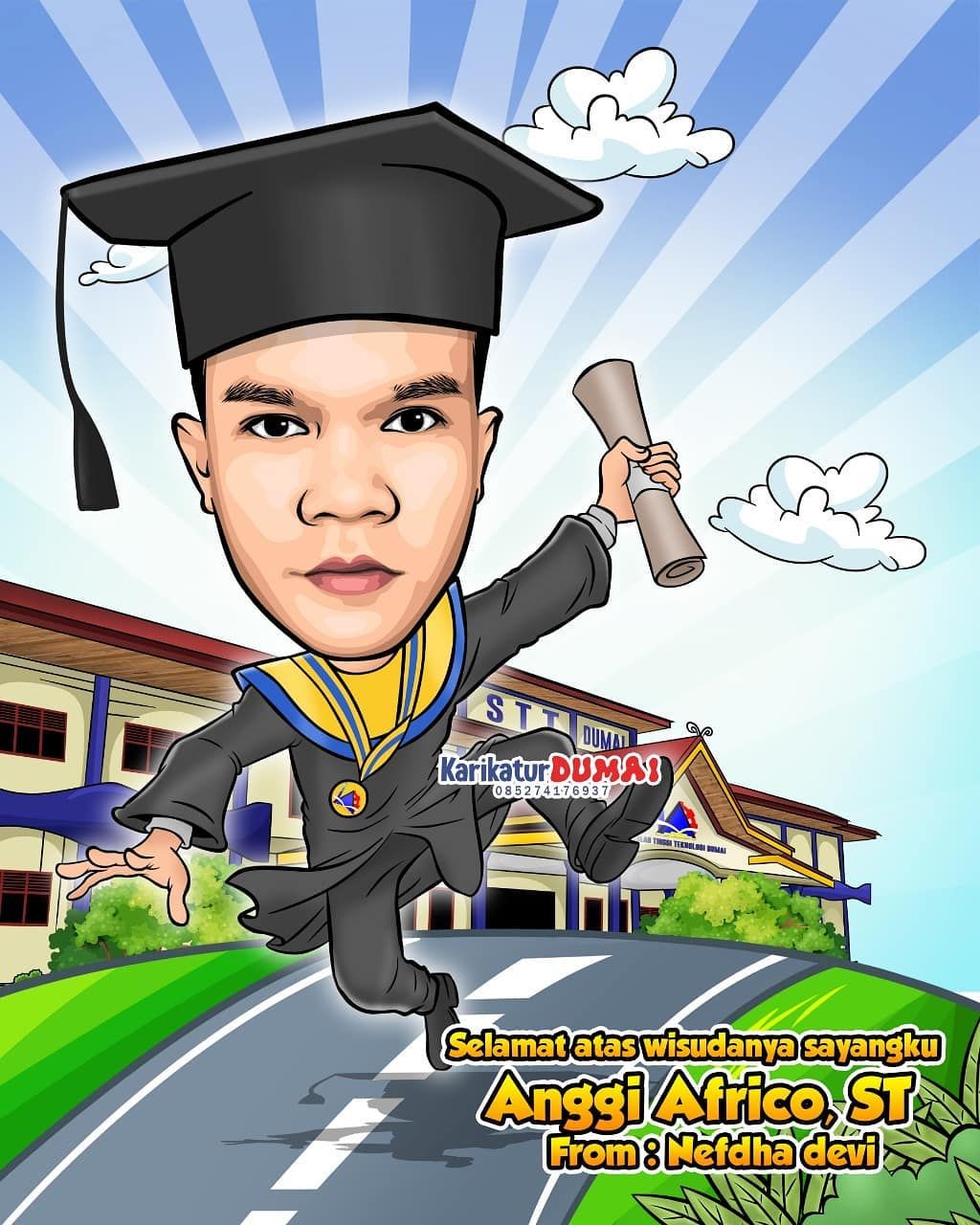 Detail Karikatur Wisuda Lucu Nomer 26