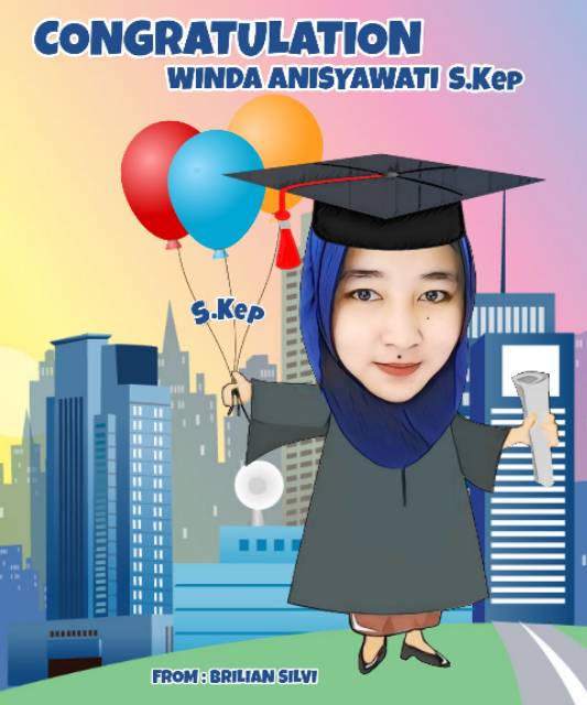 Detail Karikatur Wisuda Lucu Nomer 27