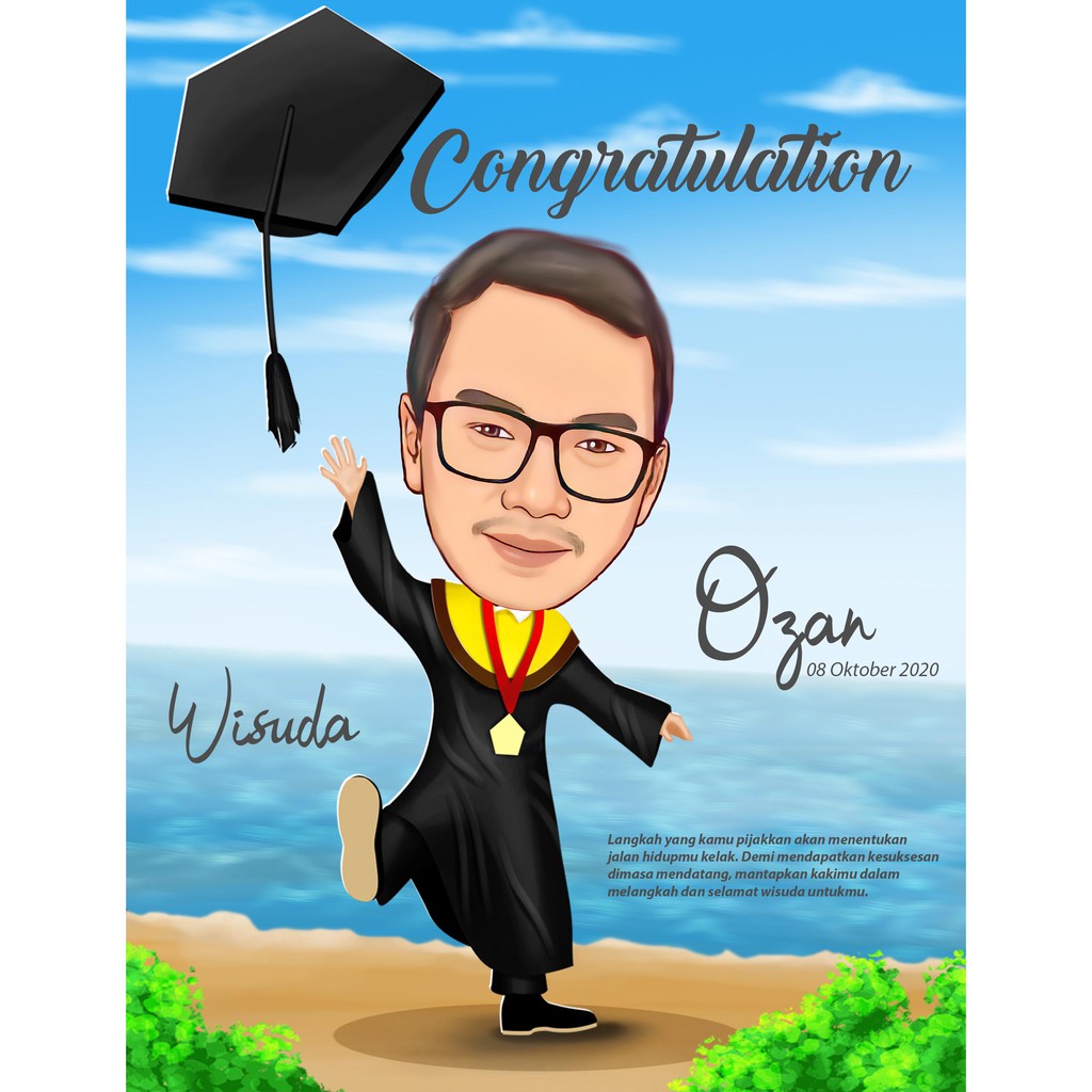 Detail Karikatur Wisuda Lucu Nomer 57