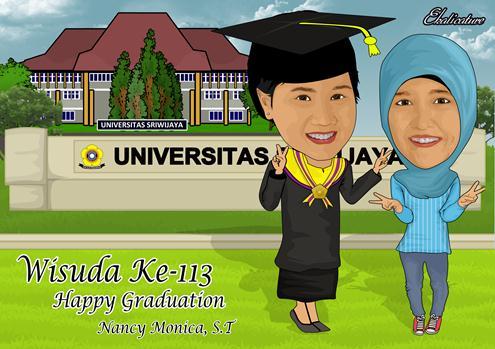 Detail Karikatur Wisuda Pasangan Nomer 41