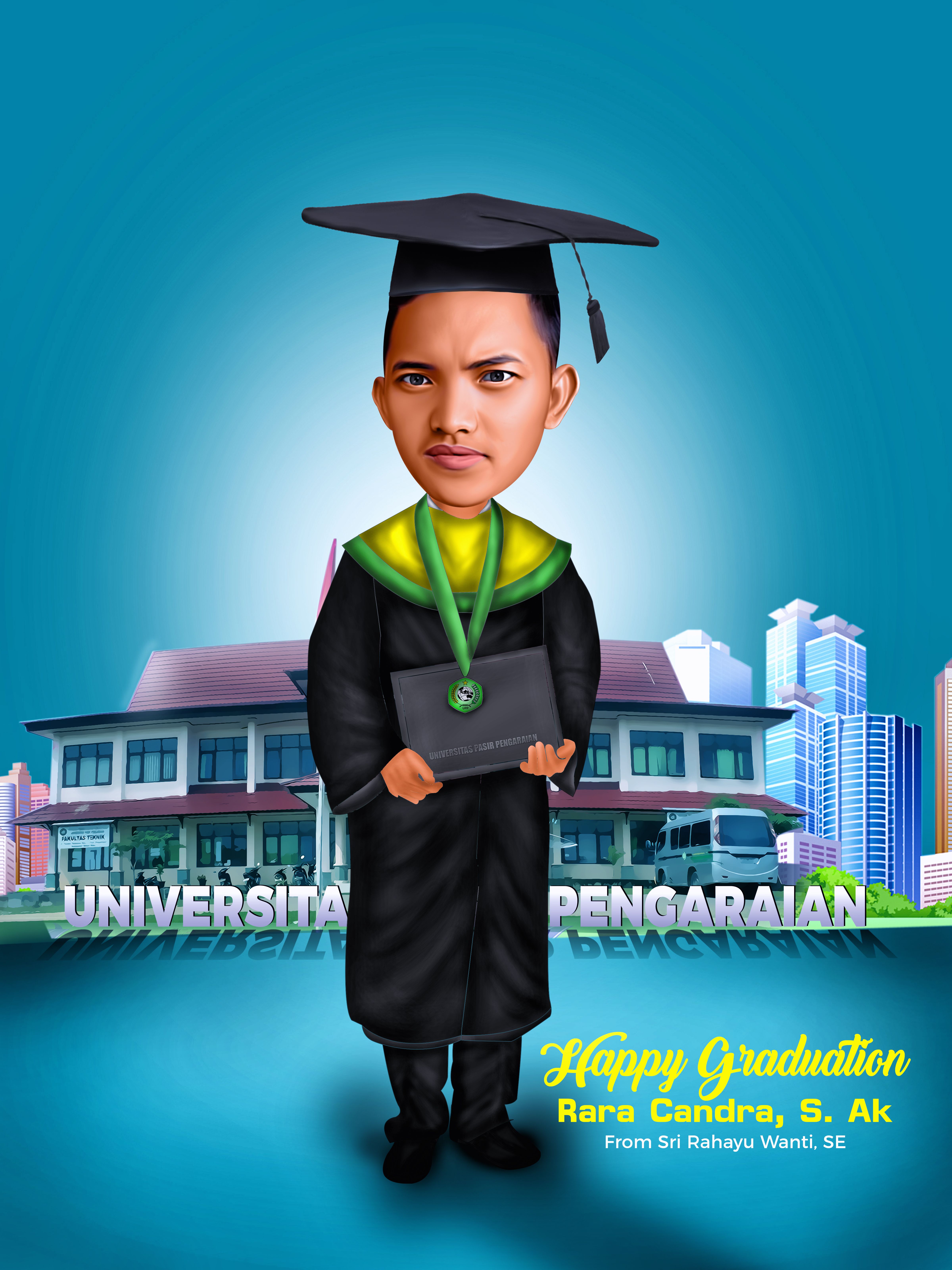 Detail Karikatur Wisuda Png Nomer 11