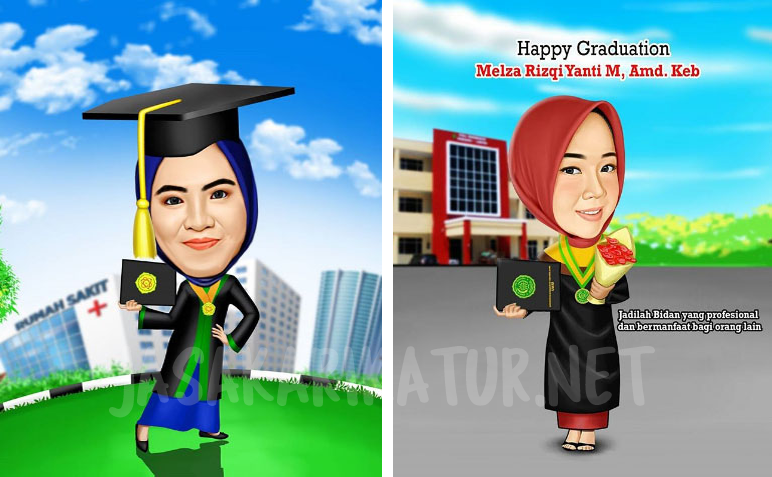 Detail Karikatur Wisuda Png Nomer 42