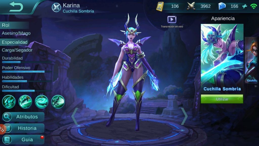 Detail Karina Mobile Legend Nomer 33