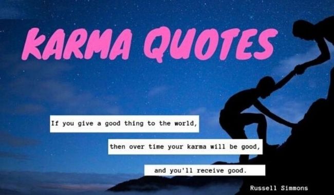 Detail Karma Picture Quotes Nomer 24