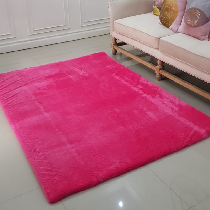 Detail Karpet Bulu Pink Nomer 2