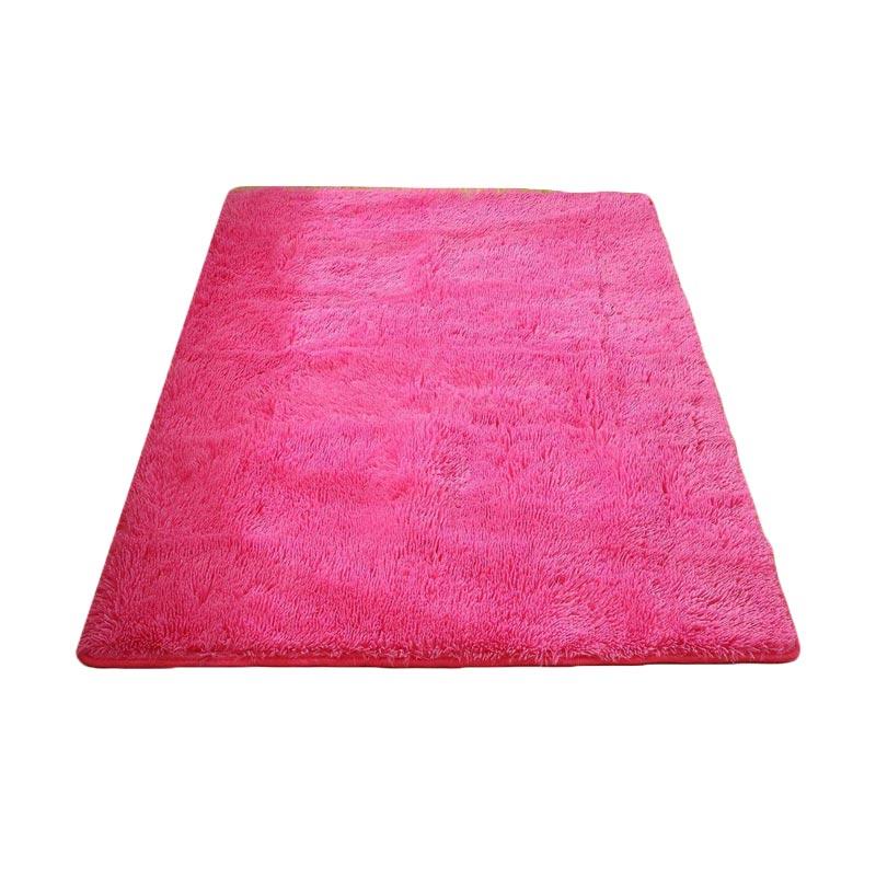 Detail Karpet Bulu Pink Nomer 11