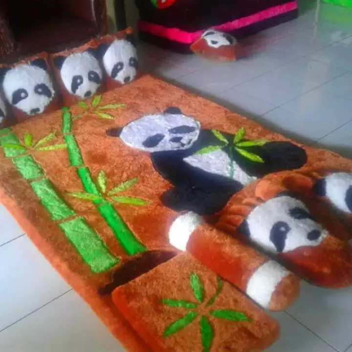 Detail Karpet Karakter Panda Nomer 34