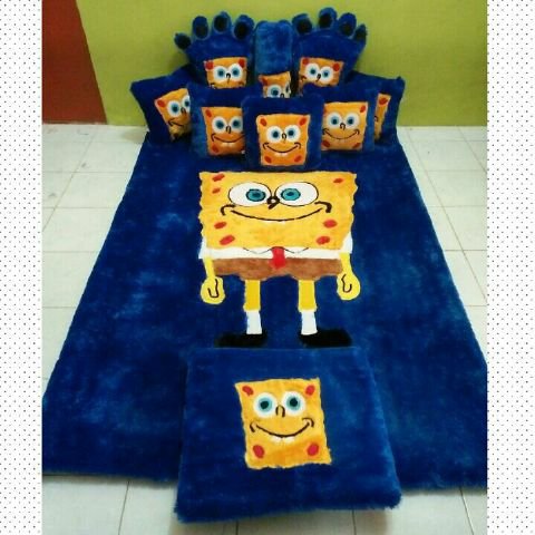 Detail Karpet Karakter Spongebob Nomer 2