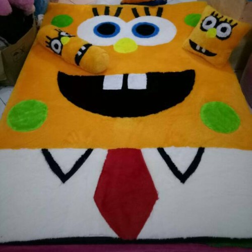 Detail Karpet Karakter Spongebob Nomer 26