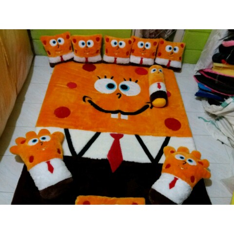 Detail Karpet Karakter Spongebob Nomer 27