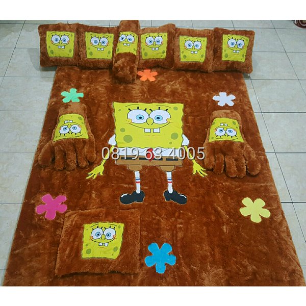 Detail Karpet Karakter Spongebob Nomer 33