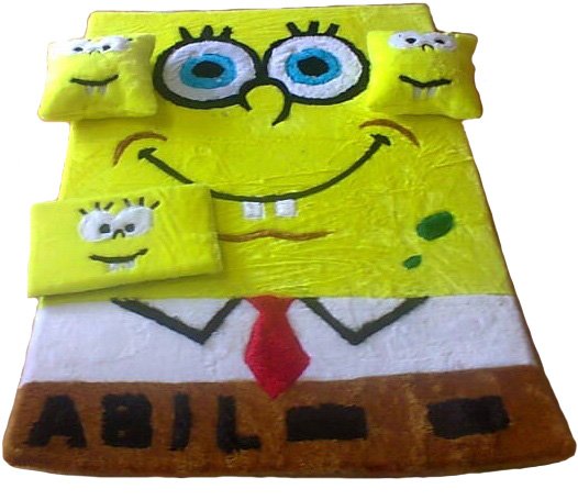 Detail Karpet Karakter Spongebob Nomer 45