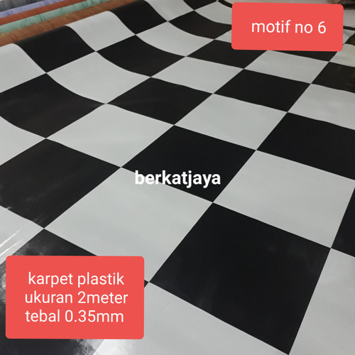 Detail Karpet Plastik Catur Nomer 14