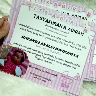 Detail Kartu Aqiqah Nomer 37