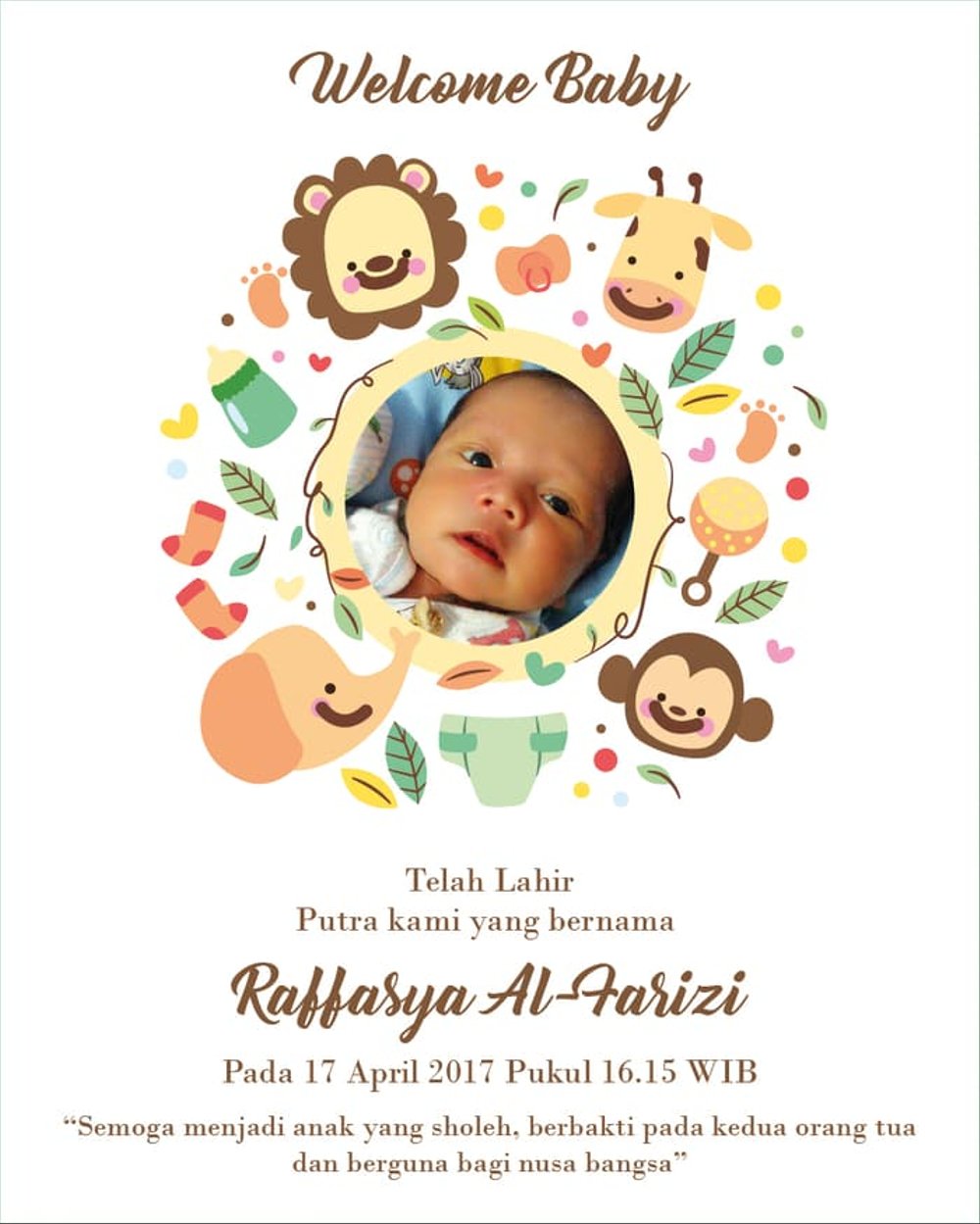 Detail Kartu Bayi Baru Lahir Nomer 54