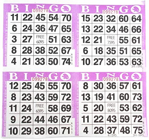 Detail Kartu Bingo Lengkap Nomer 7