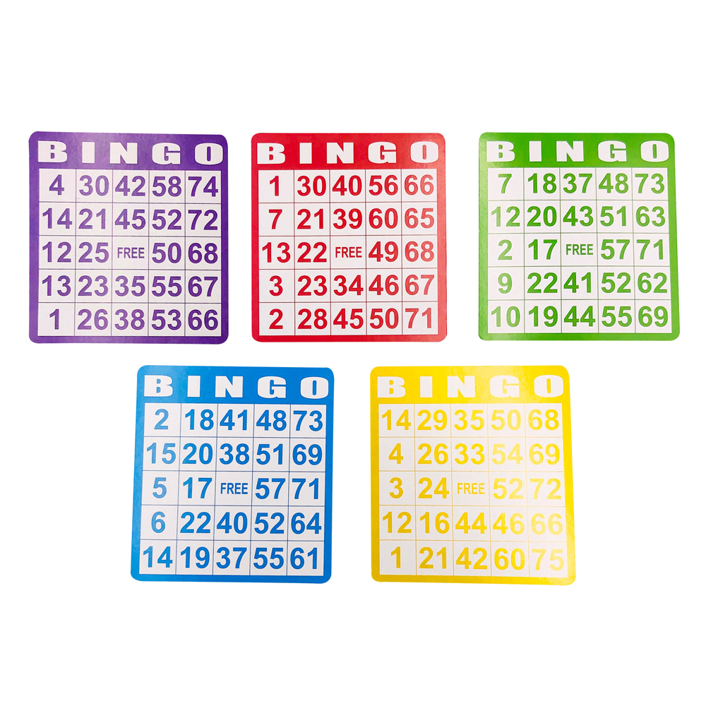 Detail Kartu Bingo Lengkap Nomer 9