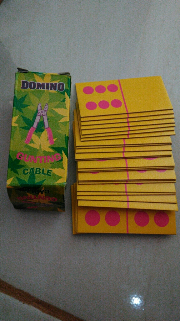 Detail Kartu Domino Kuning Nomer 49