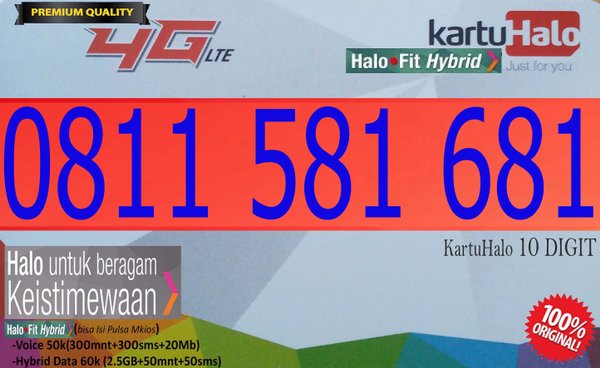 Detail Kartu Halo Logo Nomer 47