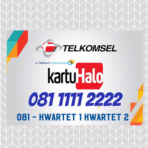 Detail Kartu Halo Logo Nomer 55