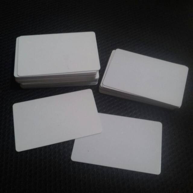 Detail Kartu Id Card Polos Nomer 2