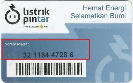 Detail Kartu Listrik Pintar Nomer 14