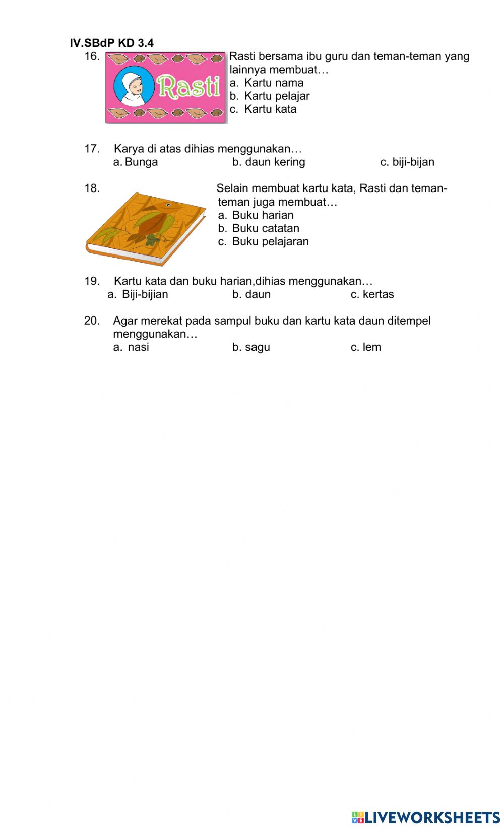 Detail Kartu Nama Dari Daun Kering Nomer 39