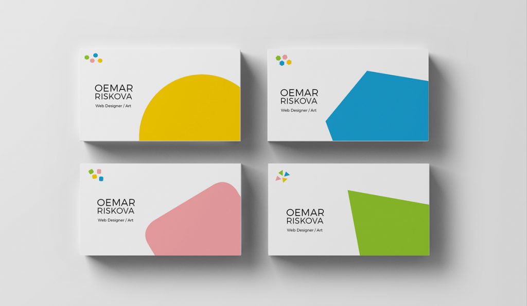 Detail Kartu Nama Flat Design Nomer 5