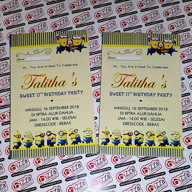 Detail Kartu Nama Gambar Minion Nomer 35